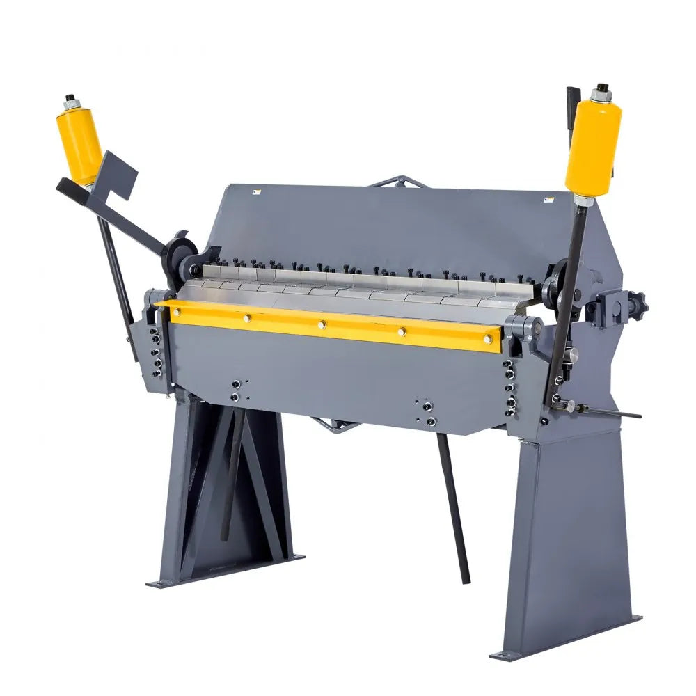 Box and Pan Brake 48" Sheet Metal Bending Machine | 12-Gauge Capacity | 0°–135° Adjustable