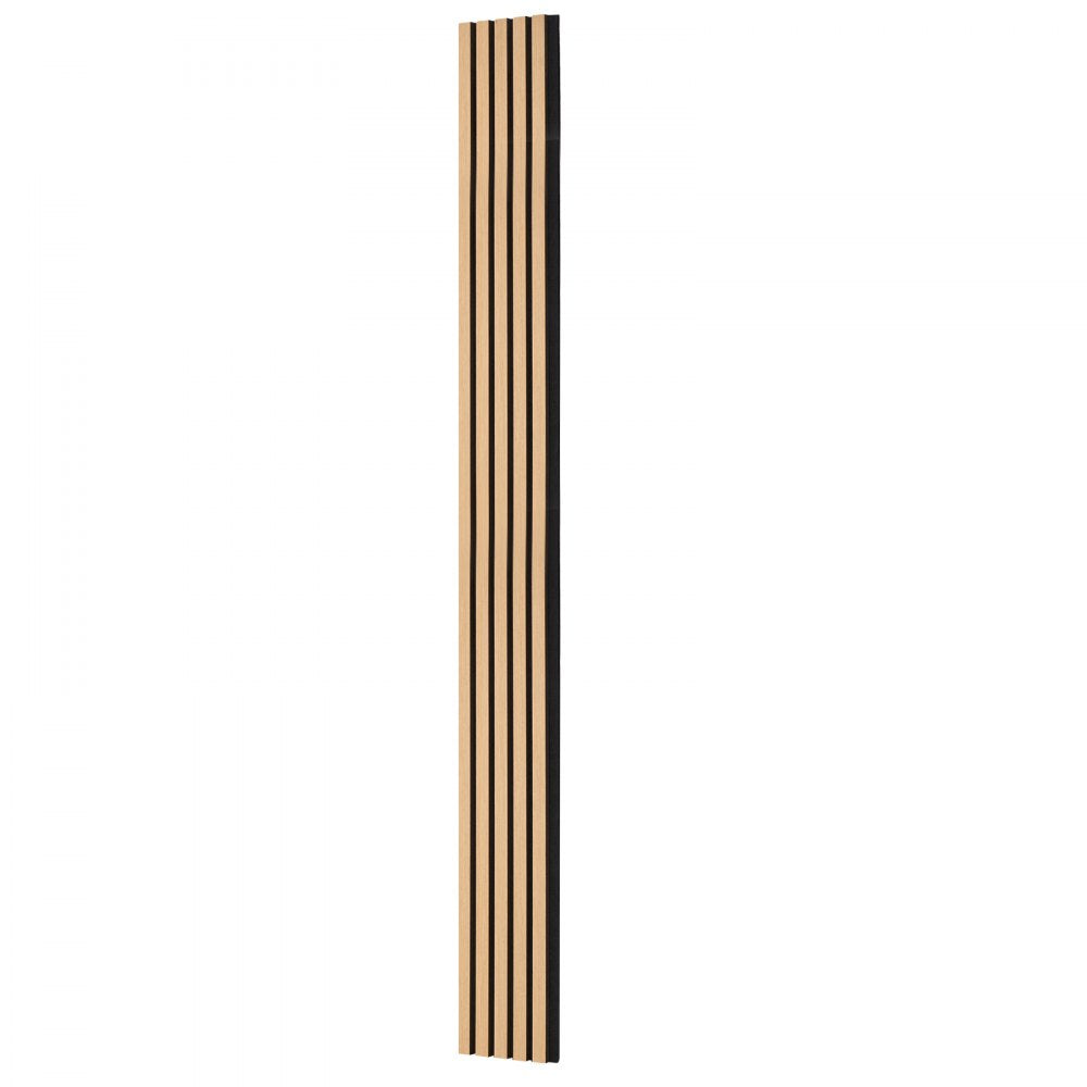 VEVOR Wood Slat Acoustic Panels 7.9 x 94.5 inch for Modern Wall Decor Light Oak