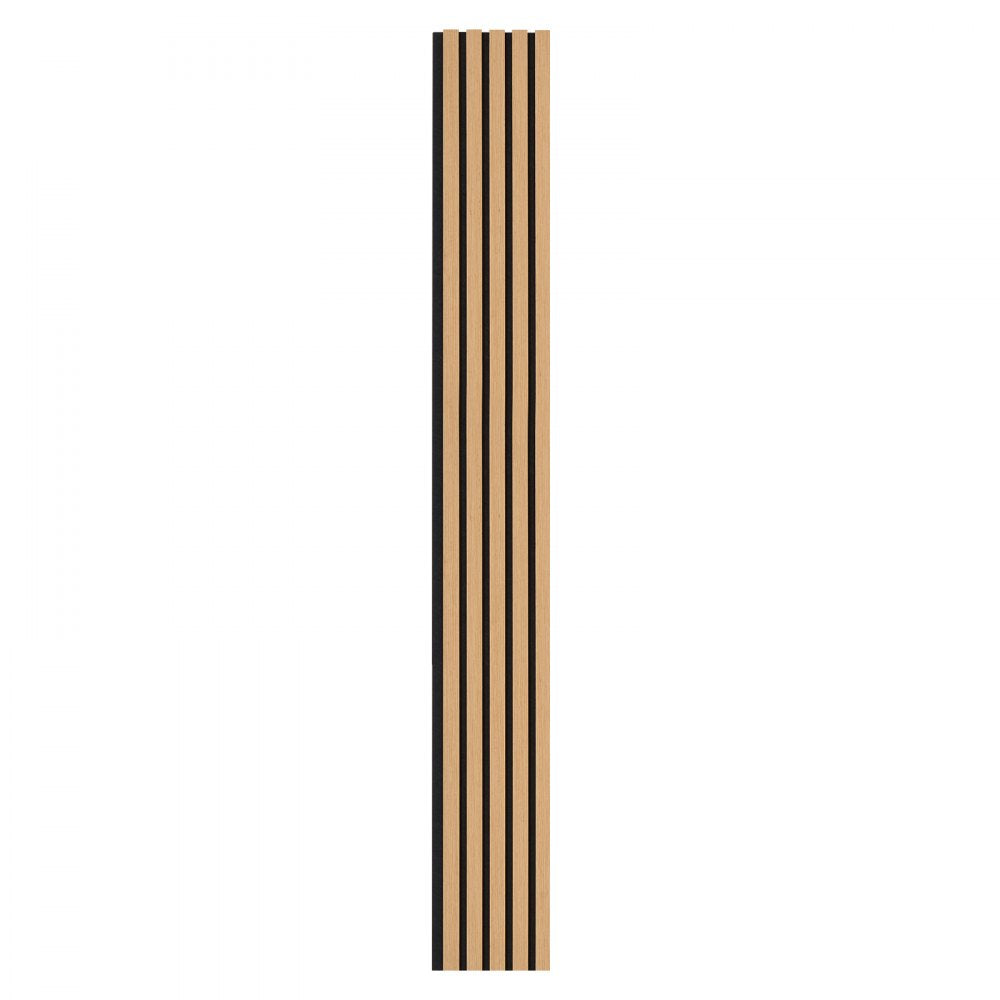 VEVOR Wood Slat Acoustic Panels 7.9 x 94.5 inch for Modern Wall Decor Light Oak