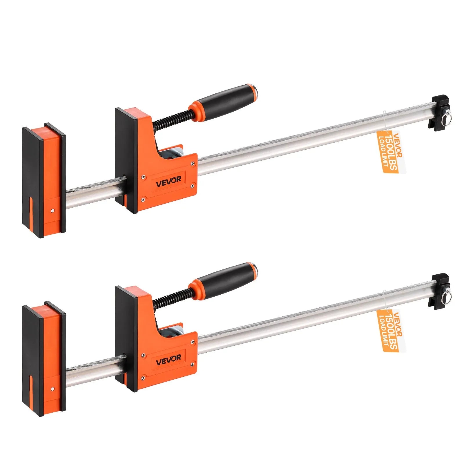 VEVOR Bar Clamps for Woodworking 2-Pack 36 inch Parallel Clamp Set Even Pressure