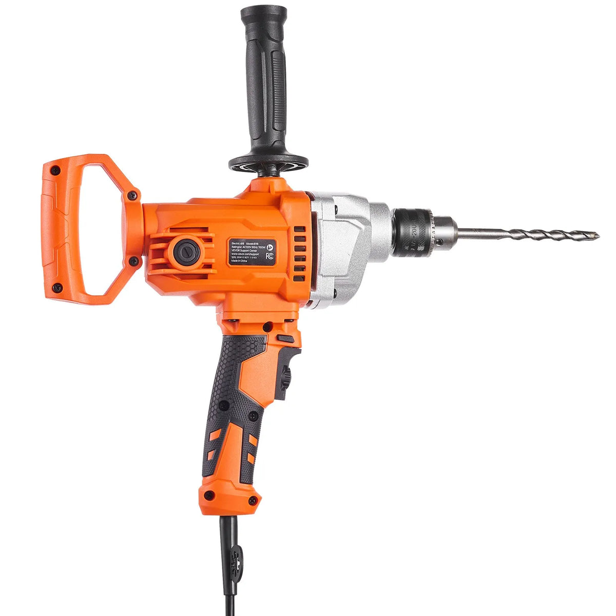 Corded Drill Mixer with D-Handle, Variable Speed Mixing & Drilling Tool, 1/2" or 5/8" Chuck