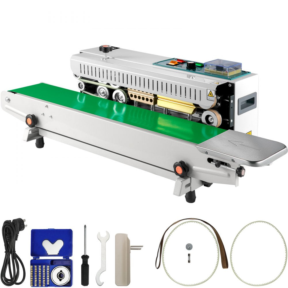 Auto Continuous Sealing Machine Horizontal Sealer Plastic PVC Membrane Bag Film Band Sealer