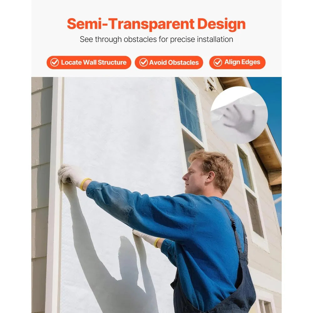 House Wrap – 9 x 150 ft Heavy-Duty Vapor Barrier (Model PW02)