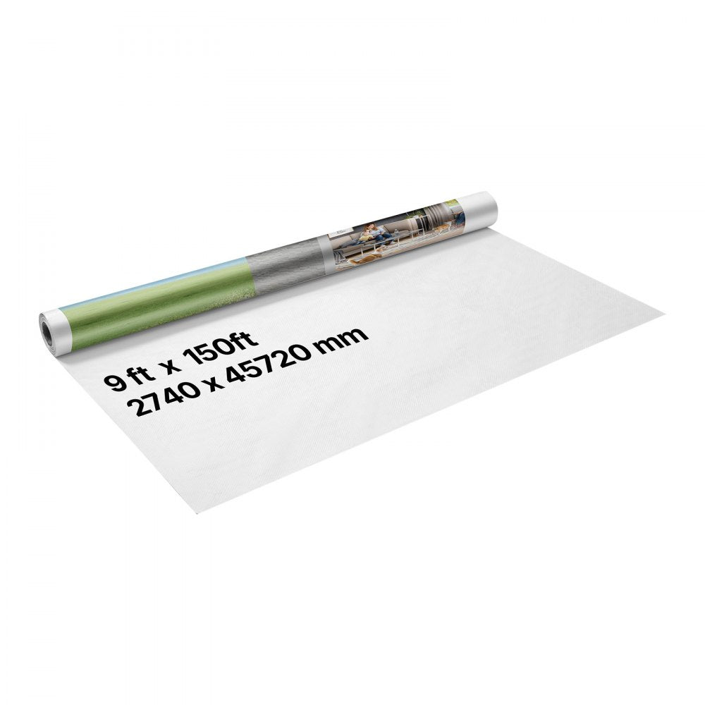House Wrap – 9 x 150 ft Heavy-Duty Vapor Barrier (Model PW02)