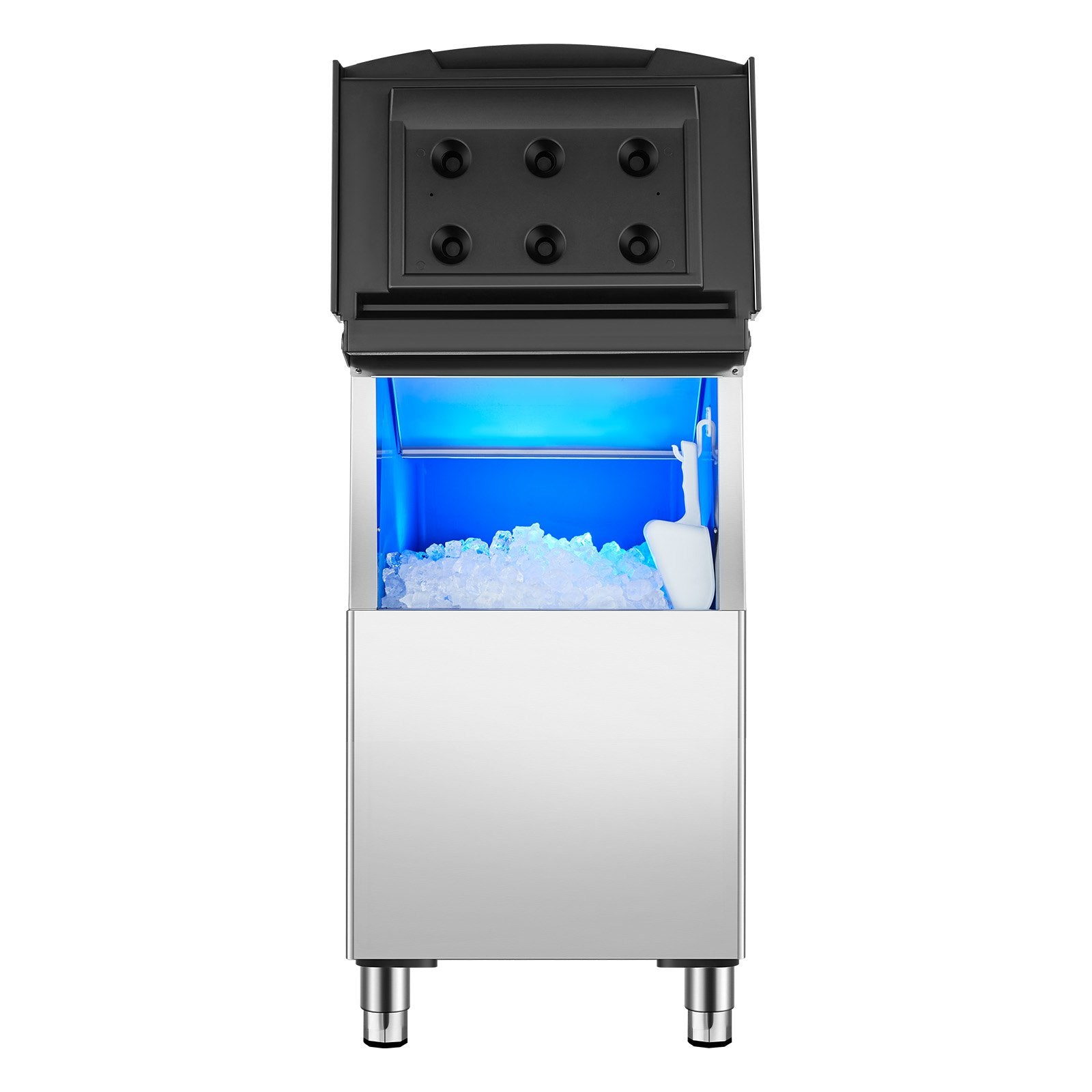 VEVOR Commercial Ice Maker Storage Bin 250lbs Capacity Ice Bin with Filter