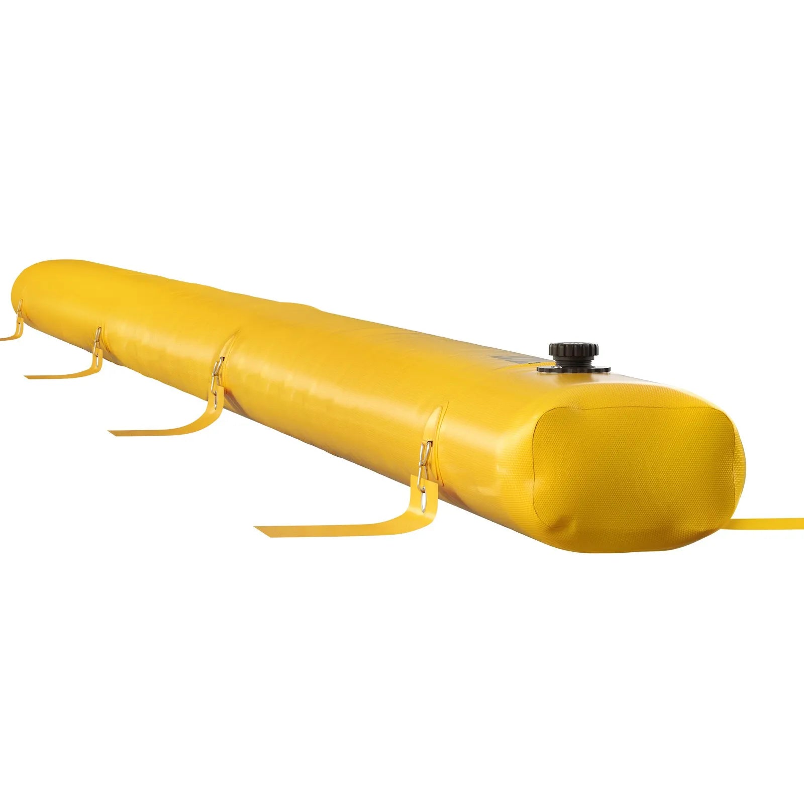 VEVOR Flood Barrier, 24 ft Length x 6 in Height Sandbag Alternative, Water Barrier for Flooding with Great Waterproof Effect, Reusable PVC Water Diversion Tubes, Flood Barriers for Home, Door, Garage