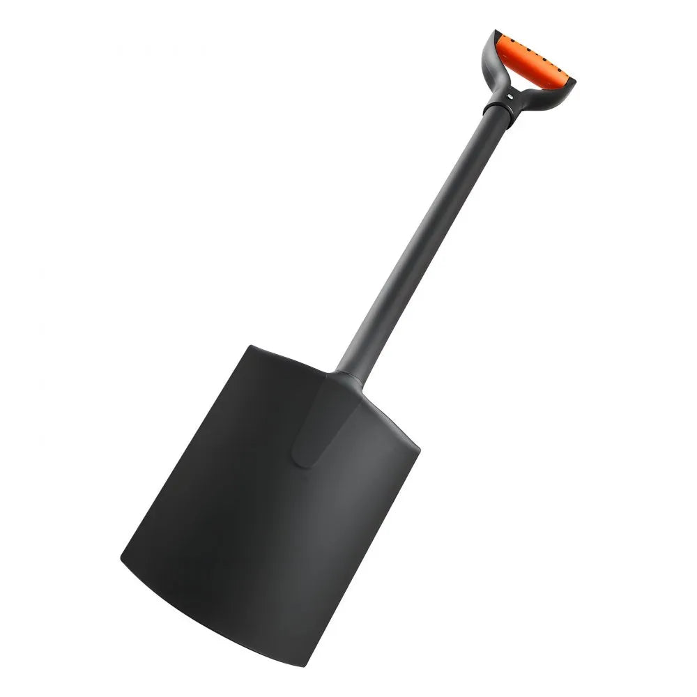 48-Inch Heavy-Duty Square Shovel with Alloy Steel Blade and D-Handle