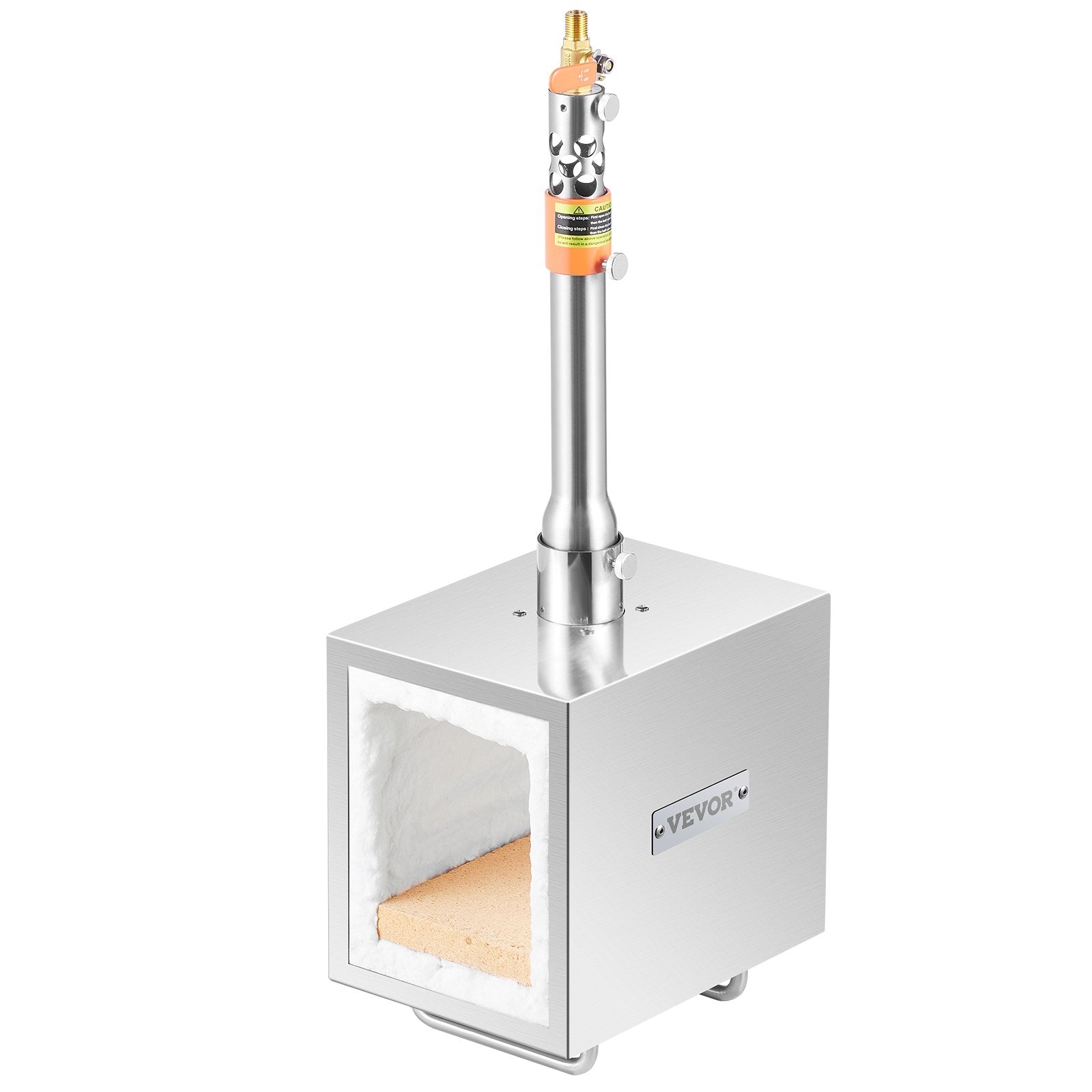 VEVOR Portable Propane Forge 1 Burner Farrier Forge 2600? Knife Metal Square
