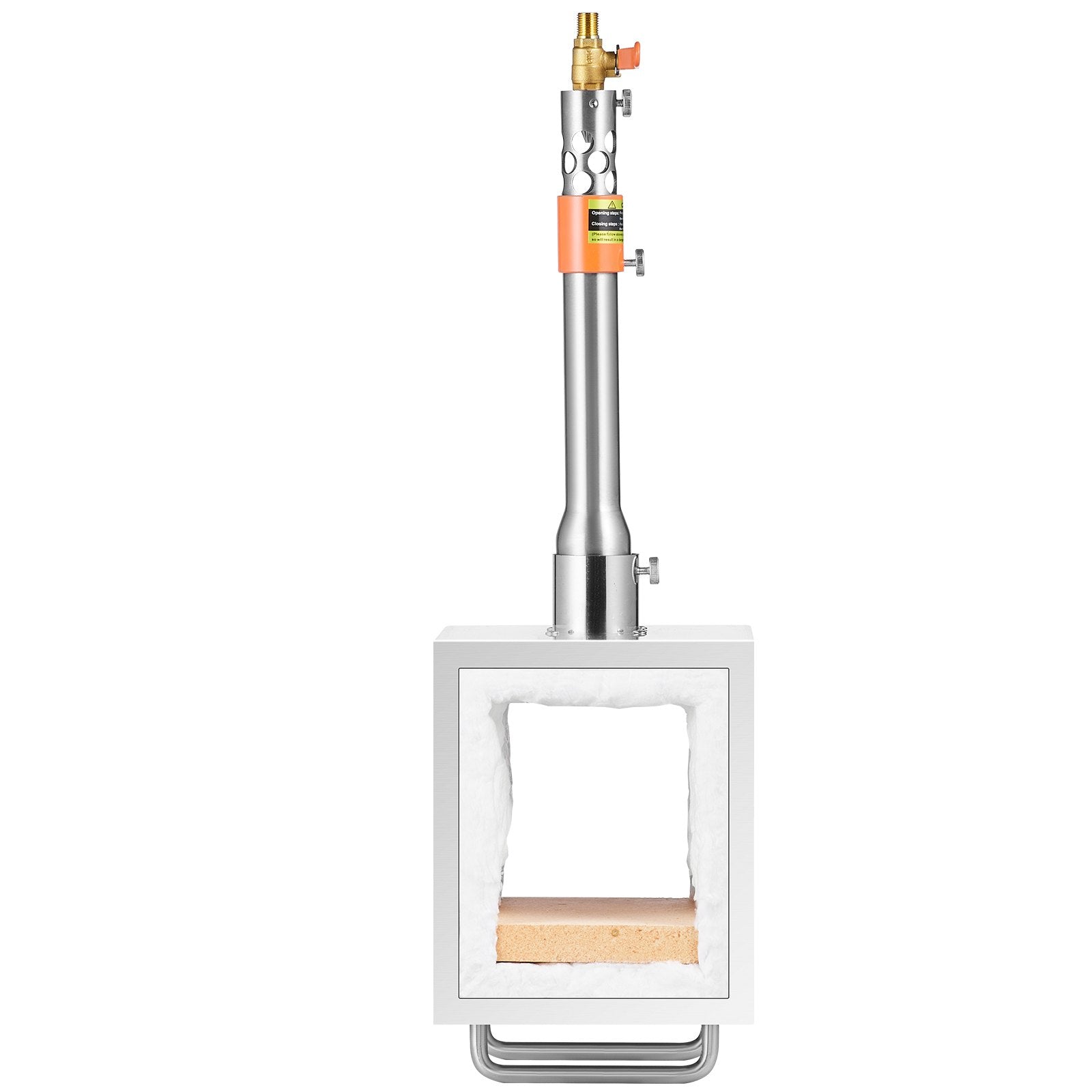 VEVOR Portable Propane Forge 1 Burner Farrier Forge 2600? Knife Metal Square