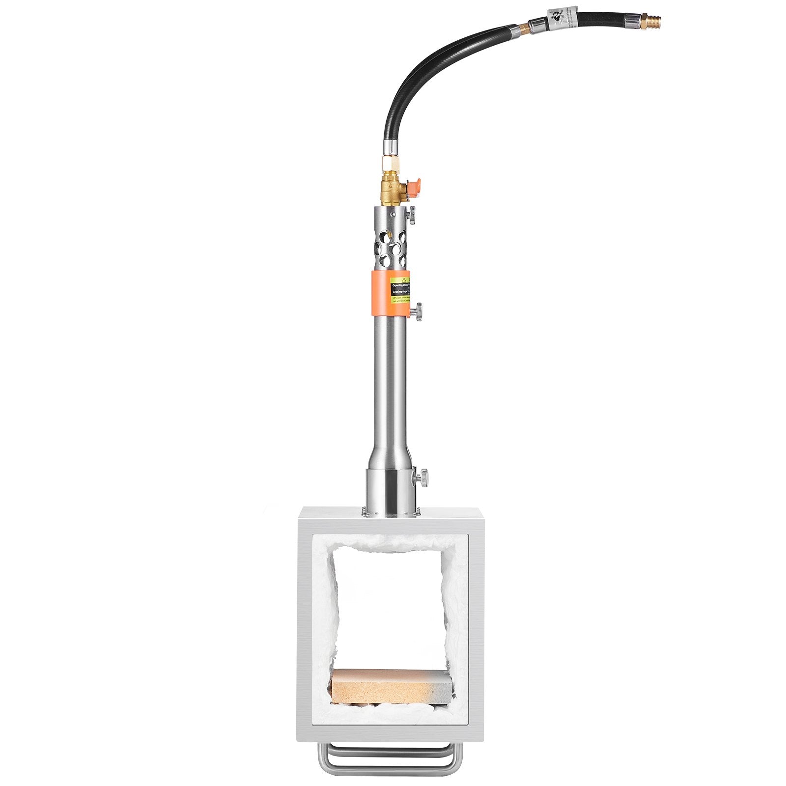 VEVOR Portable Propane Forge 2 Burner Farrier Forge 2600? Knife Metal Square