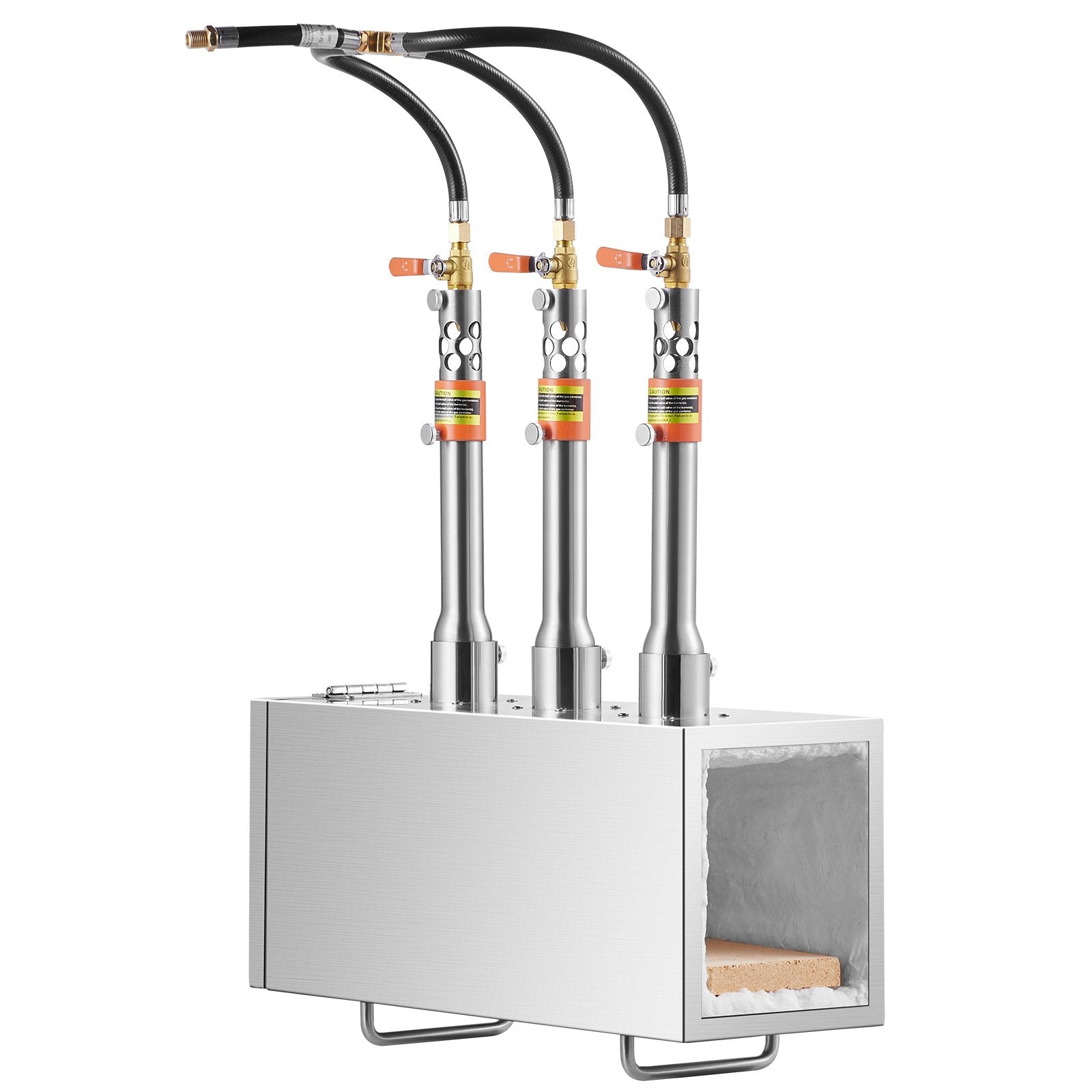 VEVOR Portable Propane Forge 3 Burner Farrier Forge 2600? Knife Metal Square