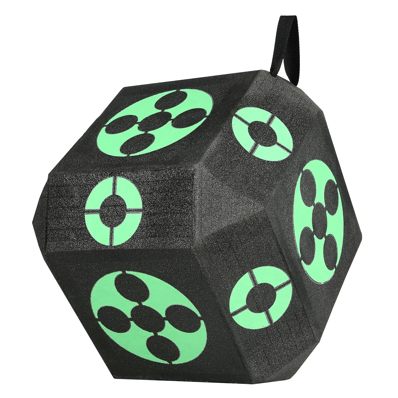 VEVOR Archery Target, 15"x15" All-side Shotting Archery Arrow Target, Outdoor Portable Archery Target with Carry Handle, Easy Arrow Removal, Great Visibility, Lightweight, Easy to Transport, Black