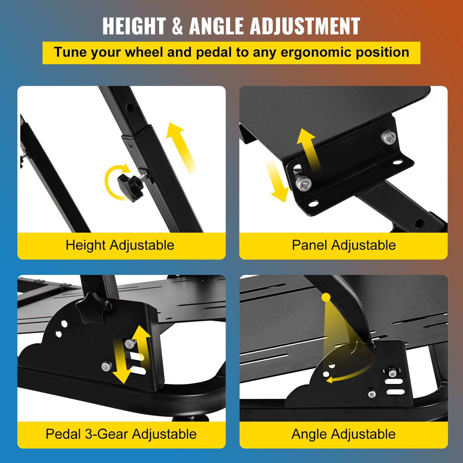 Steering Wheel stand For Logitech G29 Racing Wheel PS4 and PC PRO V2