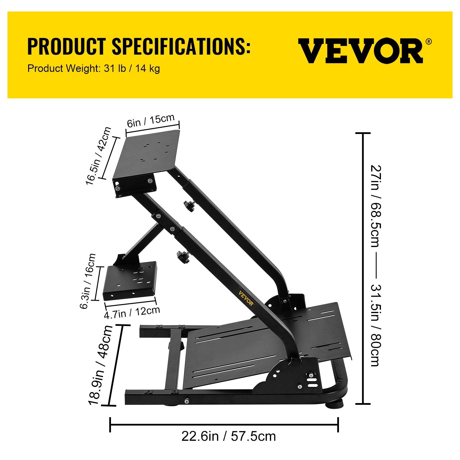 Steering Wheel stand For Logitech G29 Racing Wheel PS4 and PC PRO V2