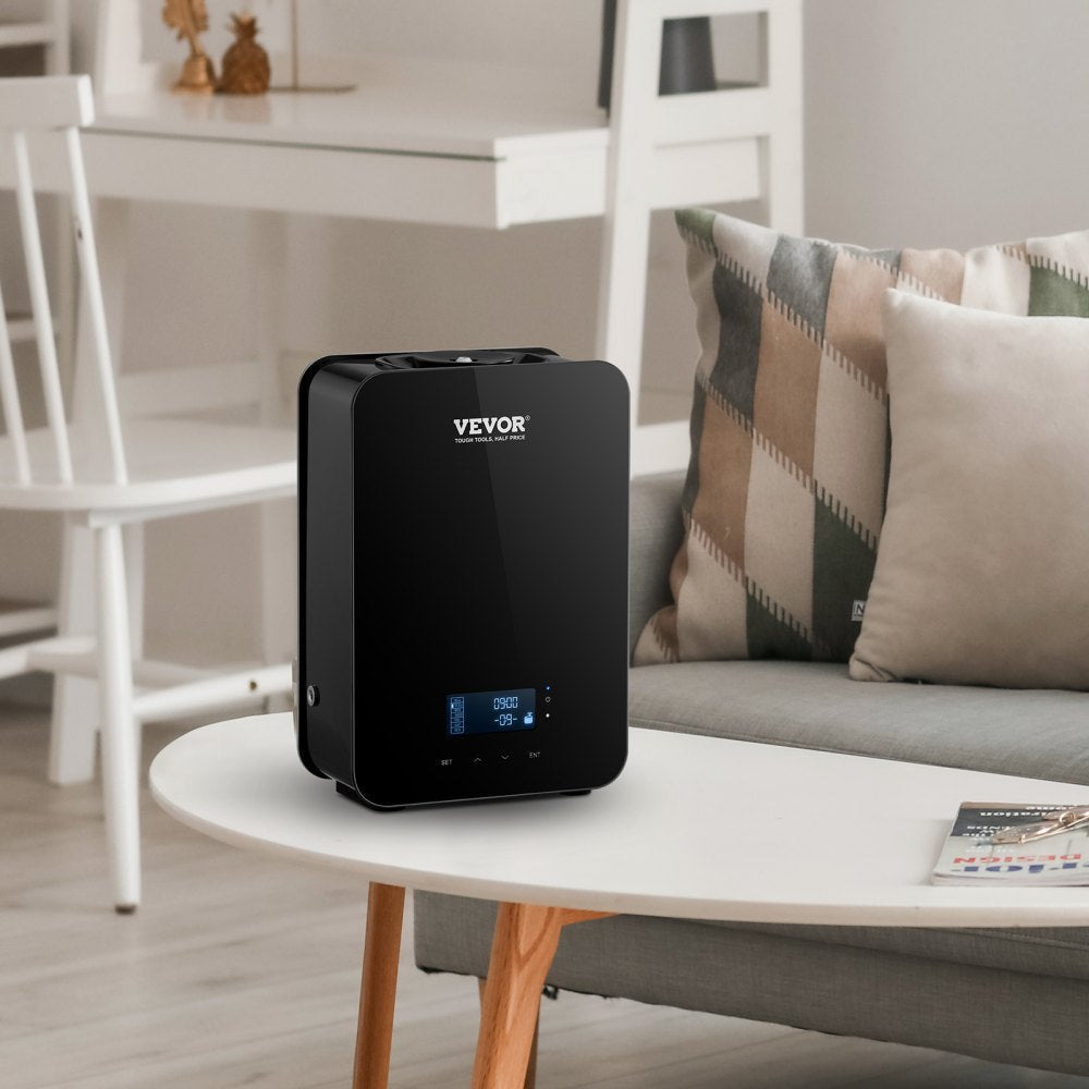 VEVOR Scent Air Machine, 180ml Bluetooth Smart Essential Oil Diffuser, 2000sq.ft Waterless HVAC Scent Diffuser with Cold Air Technology, Aromatherapy Diffuser Machine for Home, Office, Hotel,