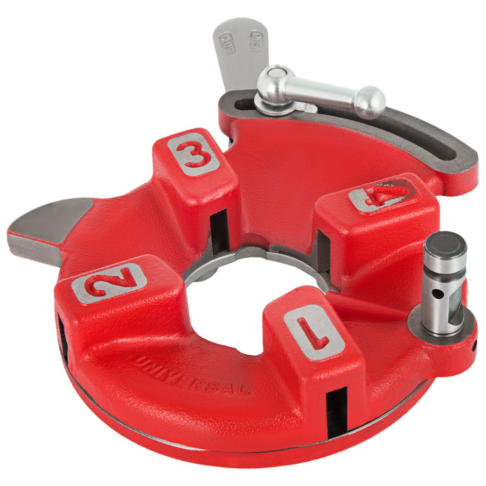 VEVOR 811A Universal Self Open Dies Head Fit for Ridgid 1/8-2inch 97075 NPT 300 535 Pipe Threader Self Quick Open Right-Handed 300C 500 Carriage Cutter