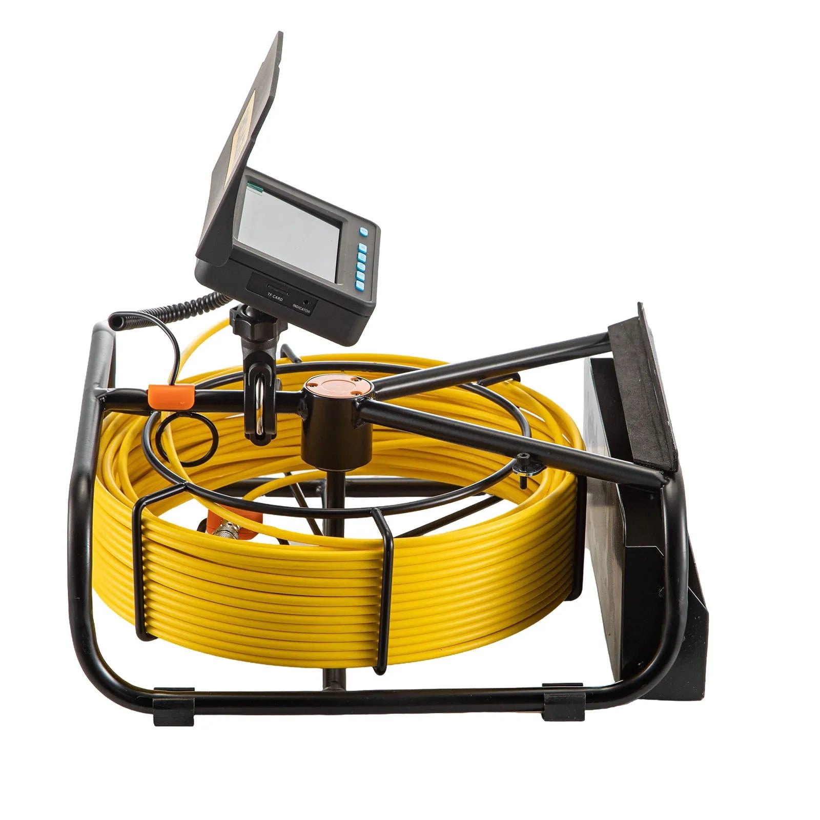 VEVOR Sewer Camera, 65.6FT 4.3\" Screen, Pipeline Inspection Camera w/DVR Function & Snake Cable, Waterproof IP68 Borescope with LED Lights, Industrial Endoscope for Home Wall Duct Drain Pipe Plumbing