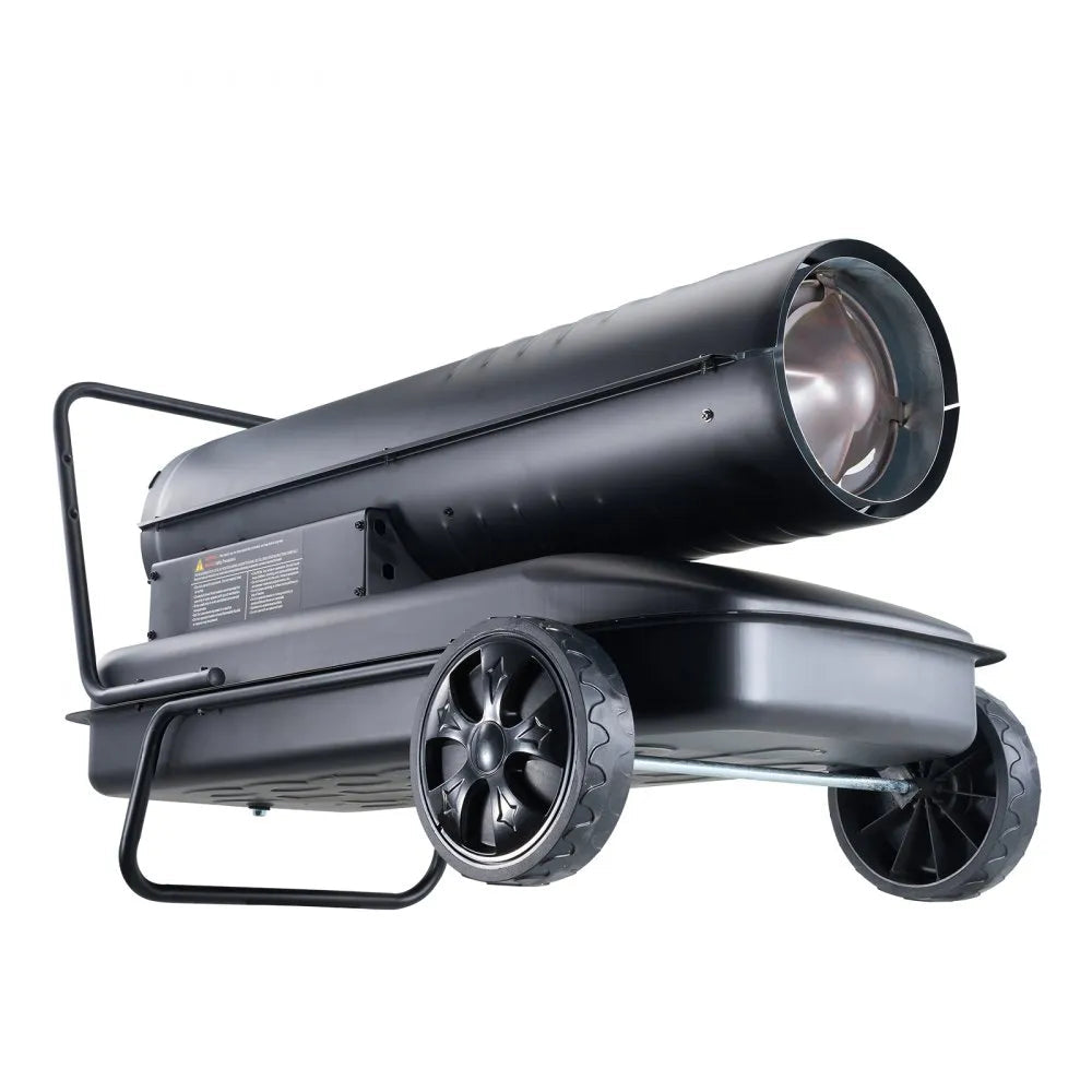 VEVOR Kerosene Forced Air Heater, 175,000 BTU Portable Torpedo Diesel Space Heater with Thermostat, 13.2 Gal Tank, Energy-Efficient for Workshop & Industry