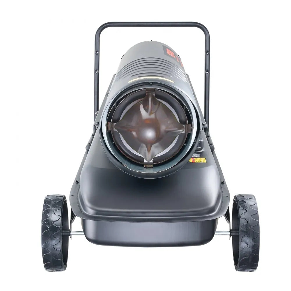 VEVOR Kerosene Forced Air Heater, 175,000 BTU Portable Torpedo Diesel Space Heater with Thermostat, 13.2 Gal Tank, Energy-Efficient for Workshop & Industry