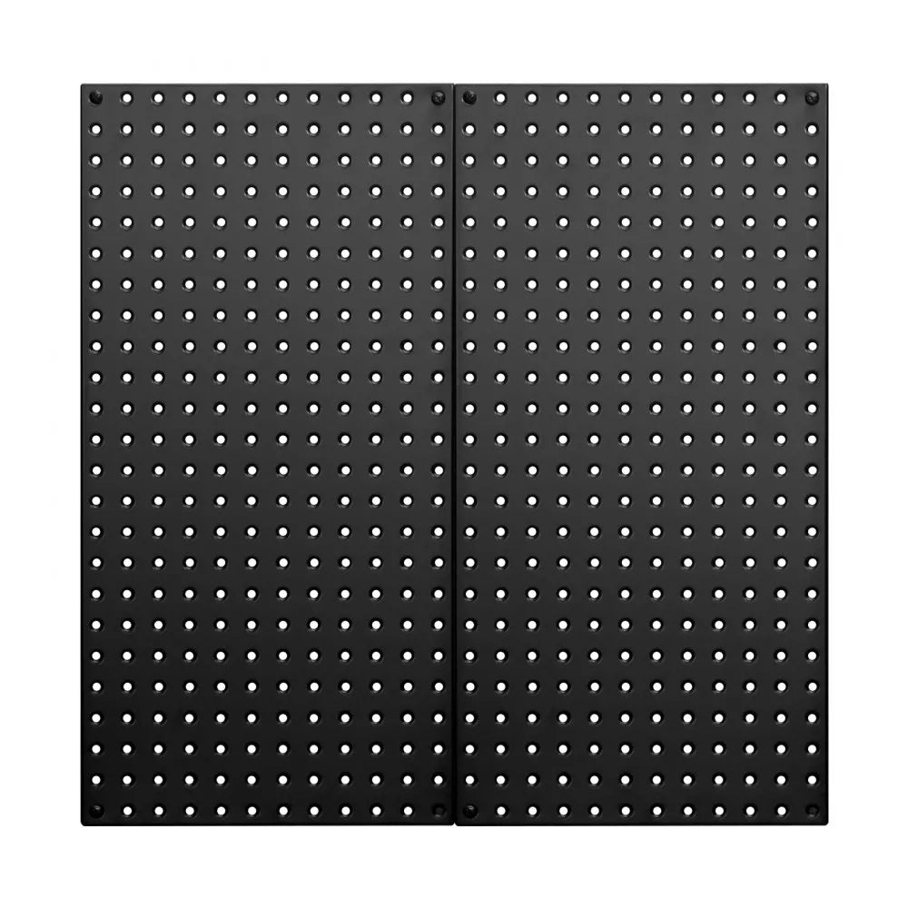 VEVOR Metal Pegboard Panels 2 panels 32" x 16" Wall Organizer for Garage Tool