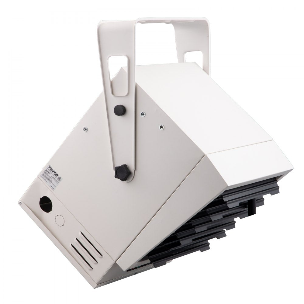 VEVOR Electric Garage Heater, 10000-Watt Digital Fan-Forced Wall/Ceiling Mount Shop Heater, with Remote Control Overheat Protection, Hardwired Heater with 9-Hour Timer, Ideal for Workshop, ETL Listed