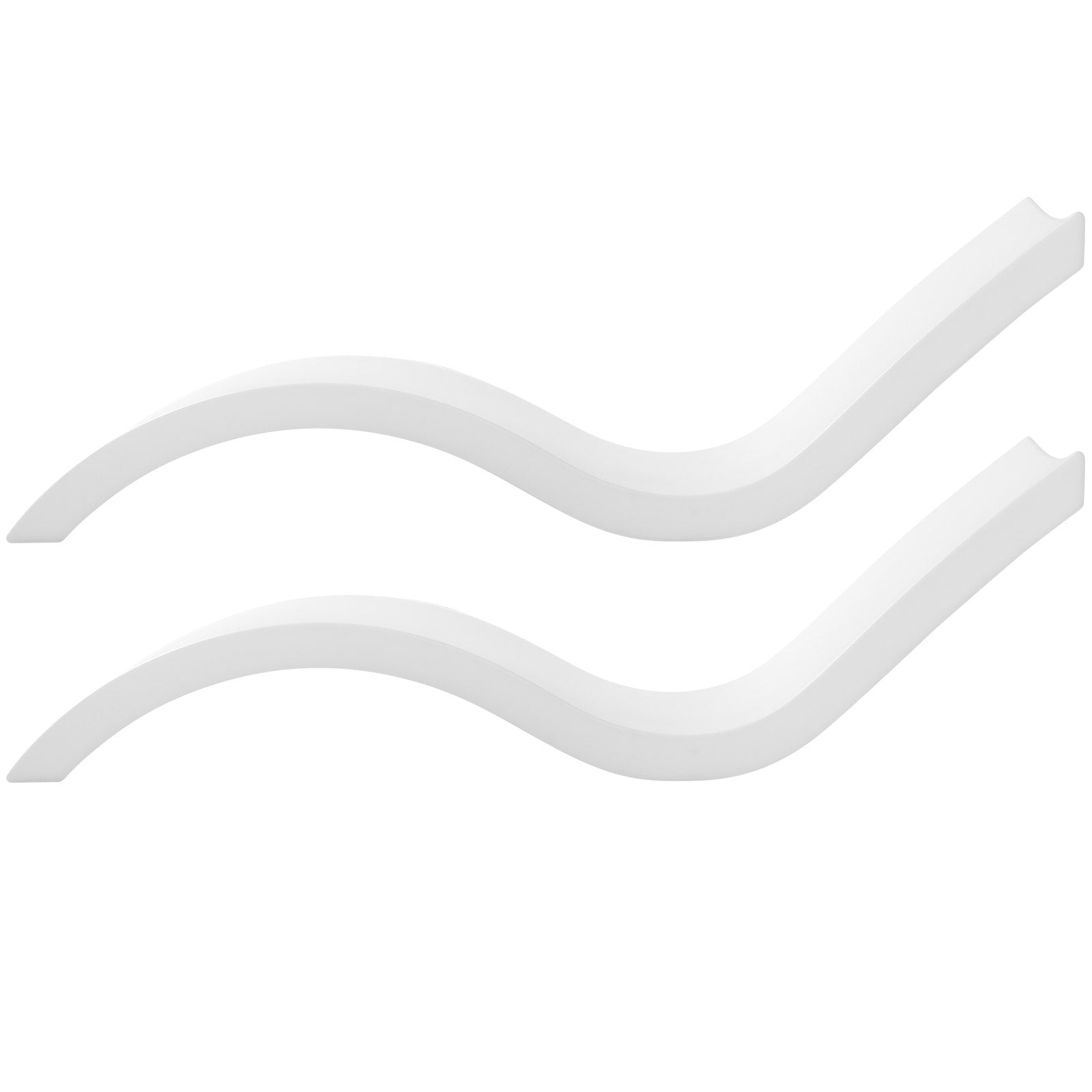 VEVOR in-Pool Lounge Chairs, Set of 2 Chaise Lounger, Inside Pool Lounge Chairs for Water Depths up to 9", Fixed in Pools & Floating on Water, All Pool Types, Poolside & Sun Deck Tanning