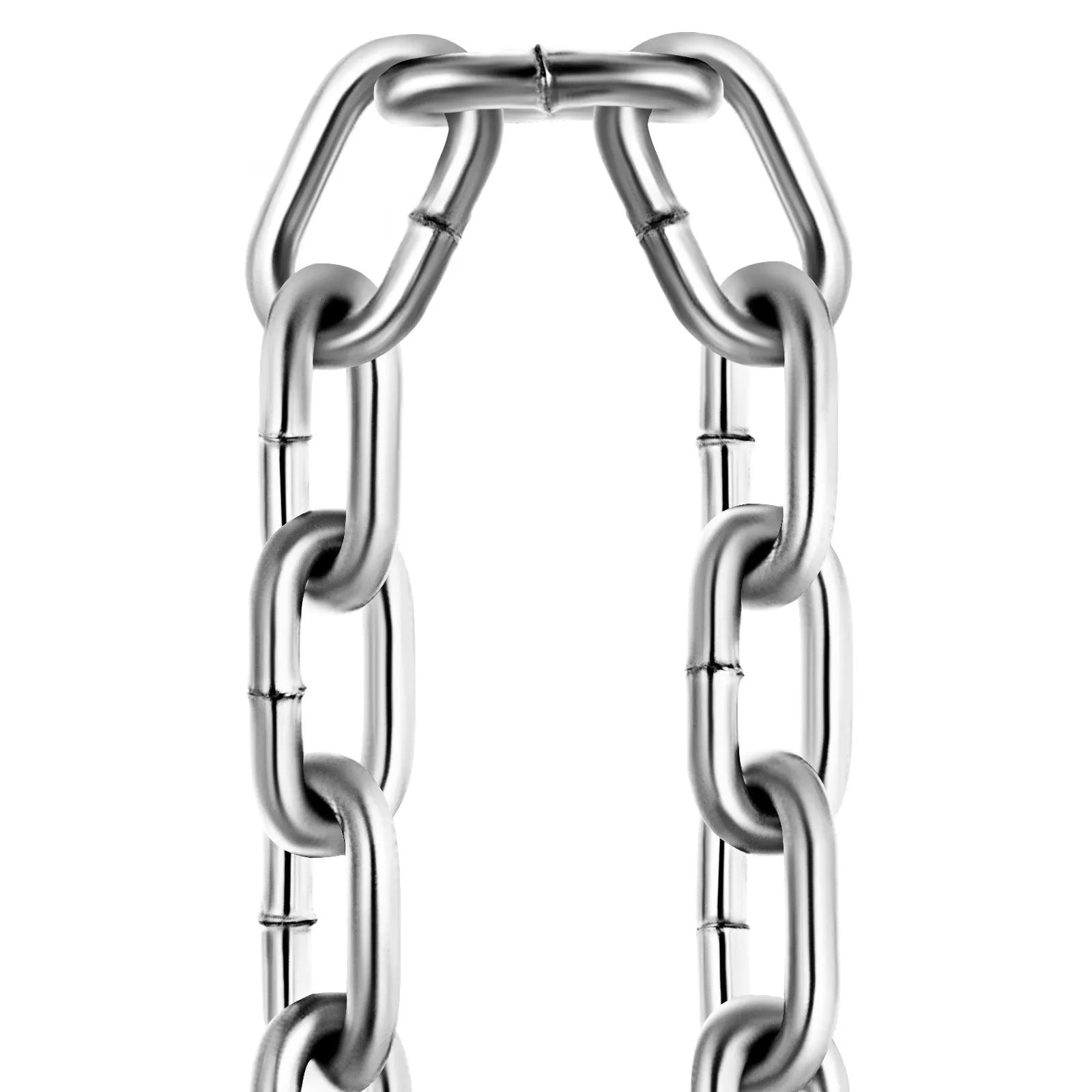VEVOR Grade 30 Chain 3/16 Inch by 100Ft Length Grade 30 Proof Coil Chain Zinc Plated Grade 30 Chain for Towing Logging Agriculture and Guard Rails