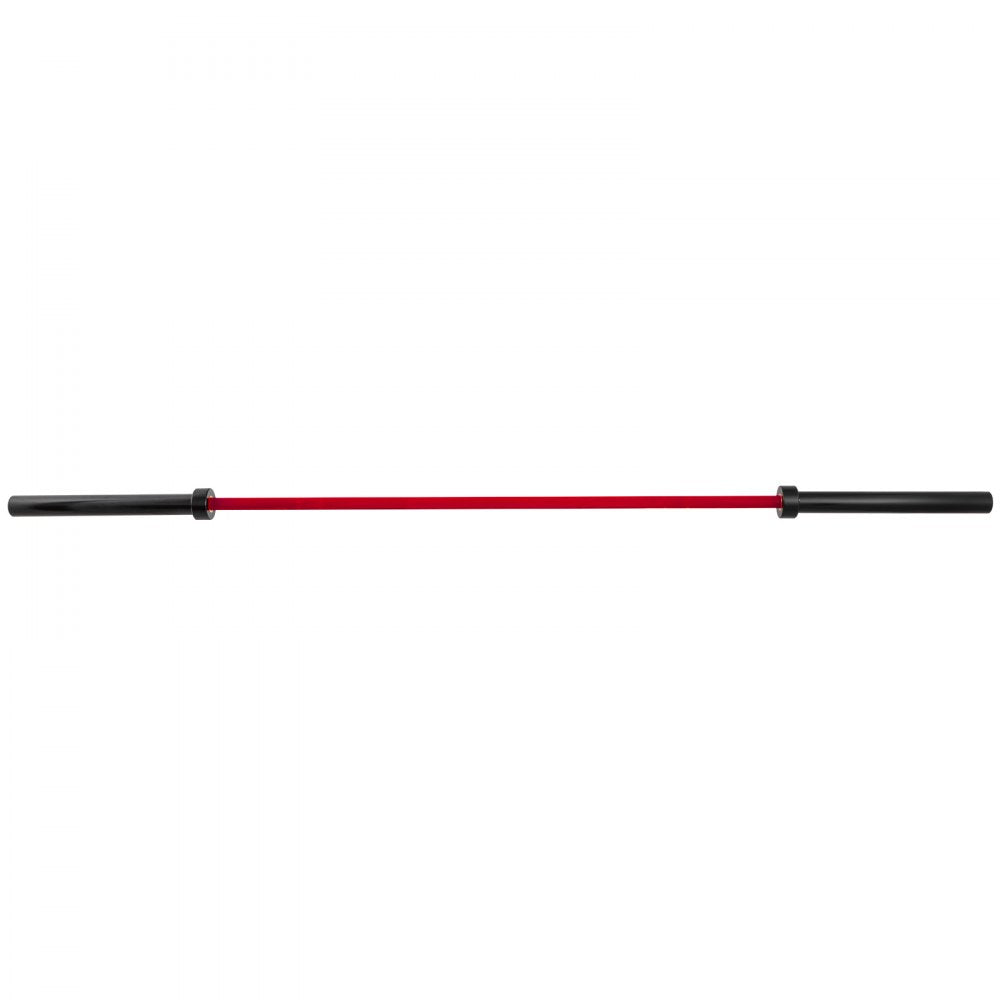 VEVOR Olympic Barbell Capacity 1200 lbs ,2-Inch Weightlifting Barbell, 33 lbs weights Lifting Full Body Workout Fitness Exercise for Weightlifting Powerlifting and Crossfit Olympic Bar Weight Bar Benc