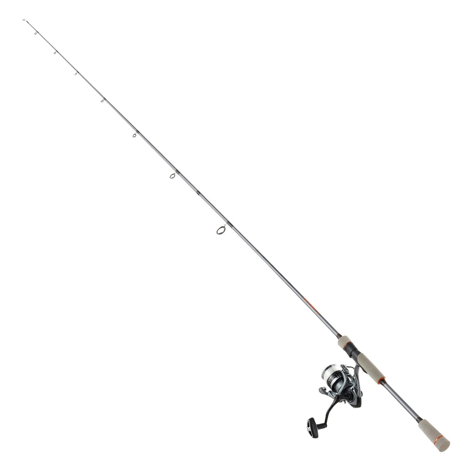 6.5 ft Spinning Rod and Reel Combo | IM6 Fiberglass & Carbon Fiber Fishing Pole with 2000 Reel, 6+1 Bearings
