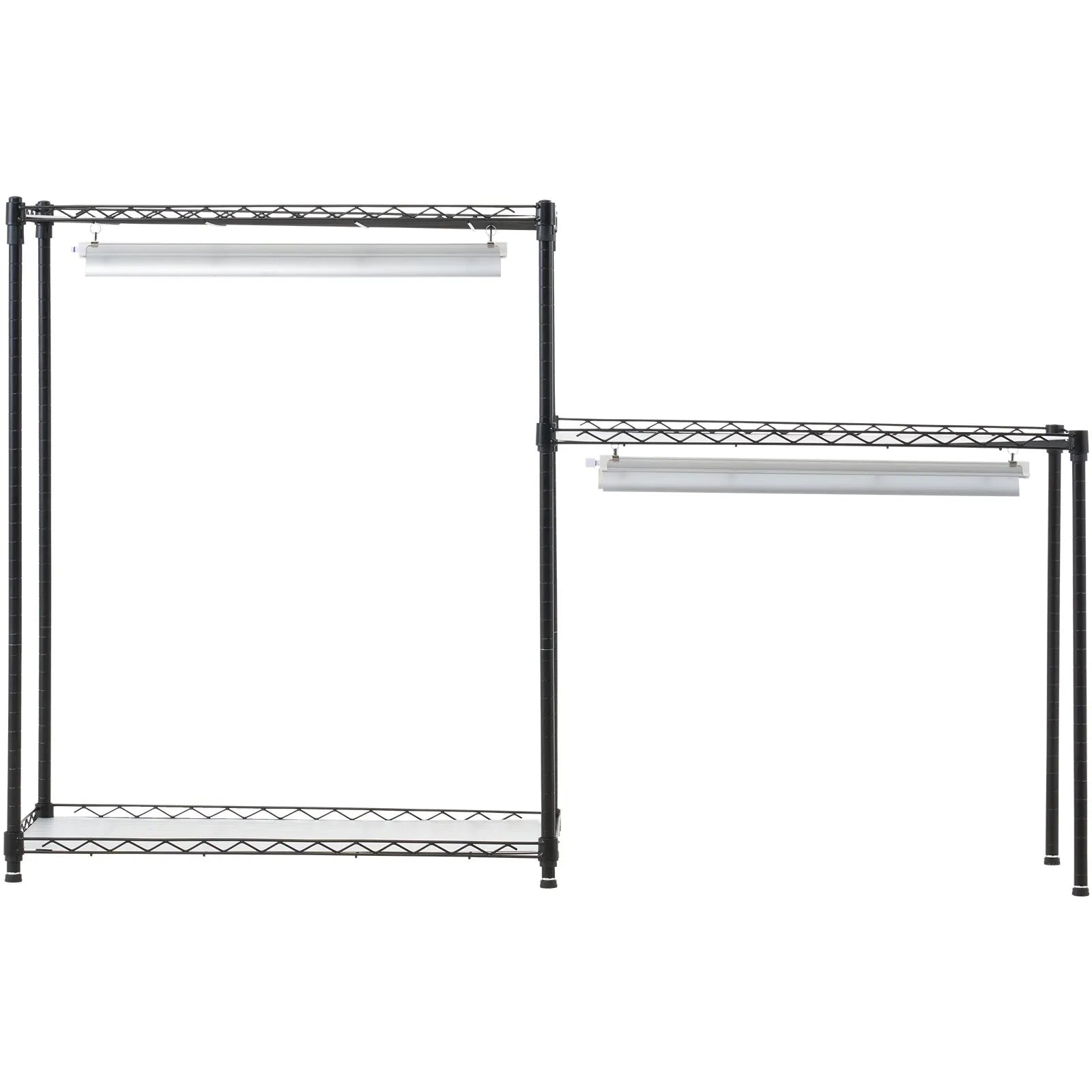 VEVOR DIY Plant Stand with Grow Lights 6 Tiers 192W 70.9" Tall Plant Grow Shelf