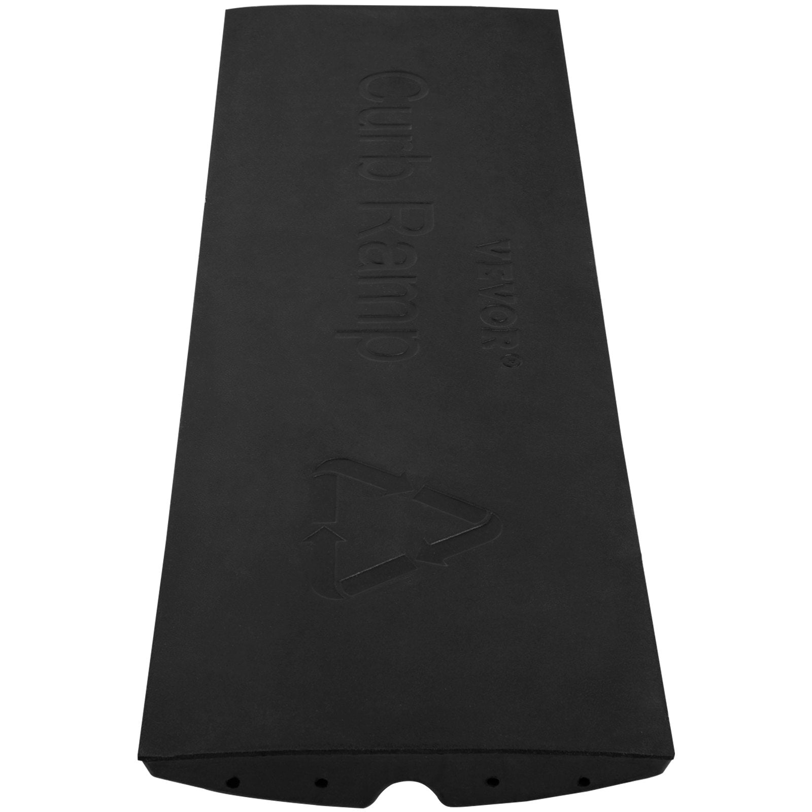 VEVOR Curb Ramp, 1 Pack Rubber Driveway Ramps, Heavy Duty 32000 lbs Weight Capacity Threshold Ramp, 2.6 inch High Curbside Bridge Ramps for Loading Dock Garage Sidewalk? Expandable Full Ramp Set