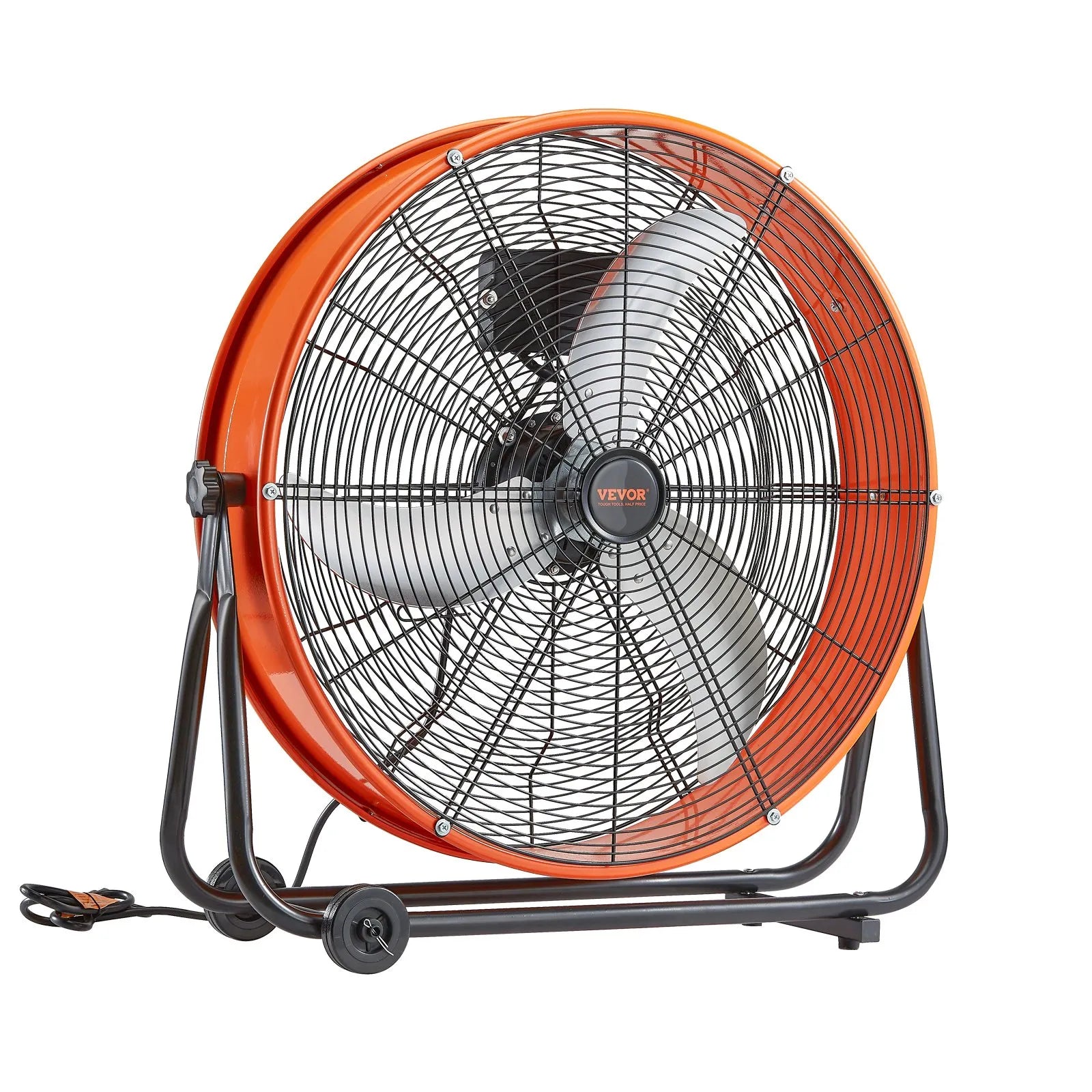 VEVOR Drum Fan 24 In High Velocity Industrial Infinitely Variable Speed 7935CFM