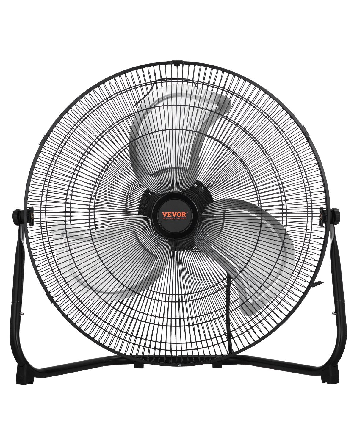 VEVOR 18 In Floor Fan 3 Speed 360° Adjustable Tilt High-Velocity Industrial Fan