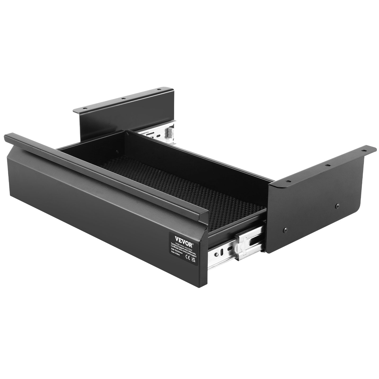 VEVOR 16" Under Desk Drawer Organizer Slide-out Drawer Space Saver Home Office