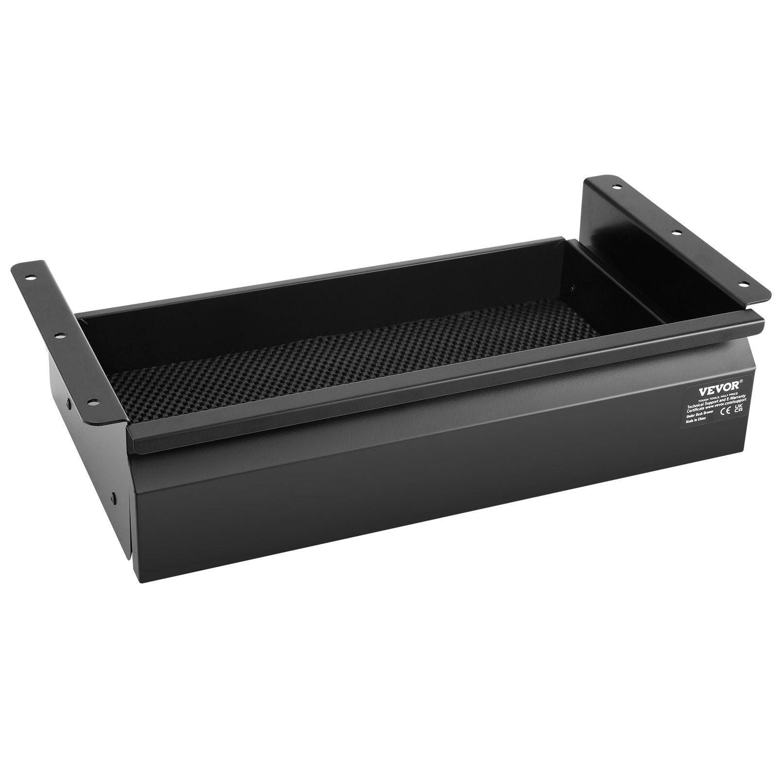 VEVOR 16" Under Desk Drawer Organizer Slide-out Drawer Space Saver Home Office