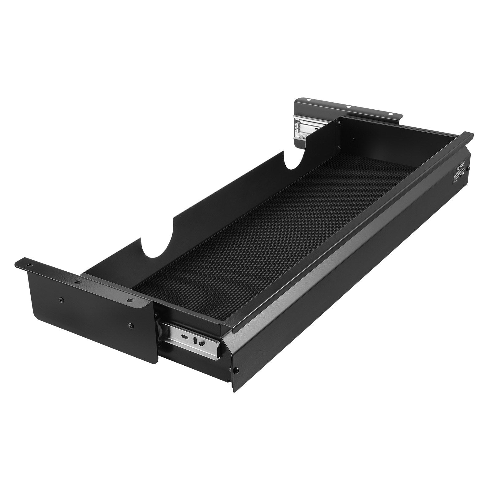 VEVOR 26" Under Desk Drawer Organizer Slide-out Drawer Space Saver Home Office