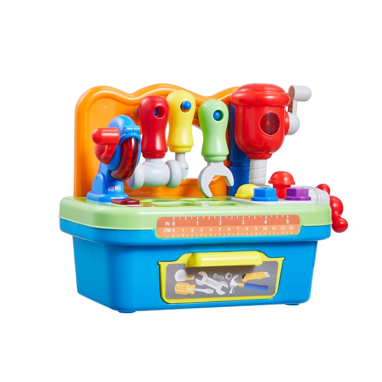 VEVOR Musical Workbench for Toddler 2 Years+ Toy Musical Learning Workbench