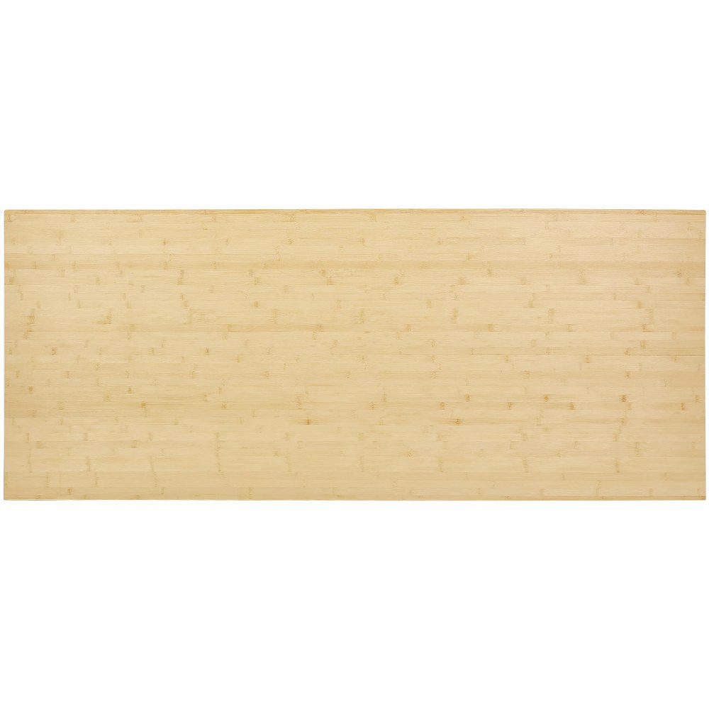 VEVOR Bamboo Table Top, 70.9" x 29" x 1.5", 330 lbs Load Capacity, Universal Solid One-Piece Bamboo Desktop for Height Adjustable Electric Standing Desk Frame, Rectangular Countertop for Home & Office