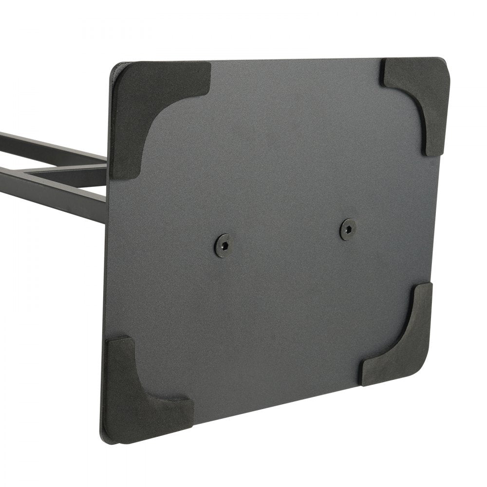 VEVOR Poster Stand, Adjustable Height Up to 75", Double-Sided Heavy Duty Pedestal Sign Holder, Floor Standing Sign Holder Banner Stand with Shock-absorbing Base for Display, for Board and Foam, Black