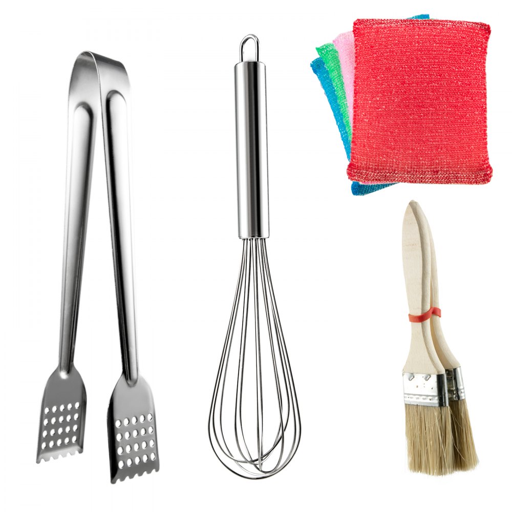 VEVOR Commercial Rectangle Waffle Maker 10pcs Nonstick Electric Waffle Maker Machine Stainless Steel 110V Temperature and Time Control Heart Waffle Maker Suitable for Restaurant Snack Bar