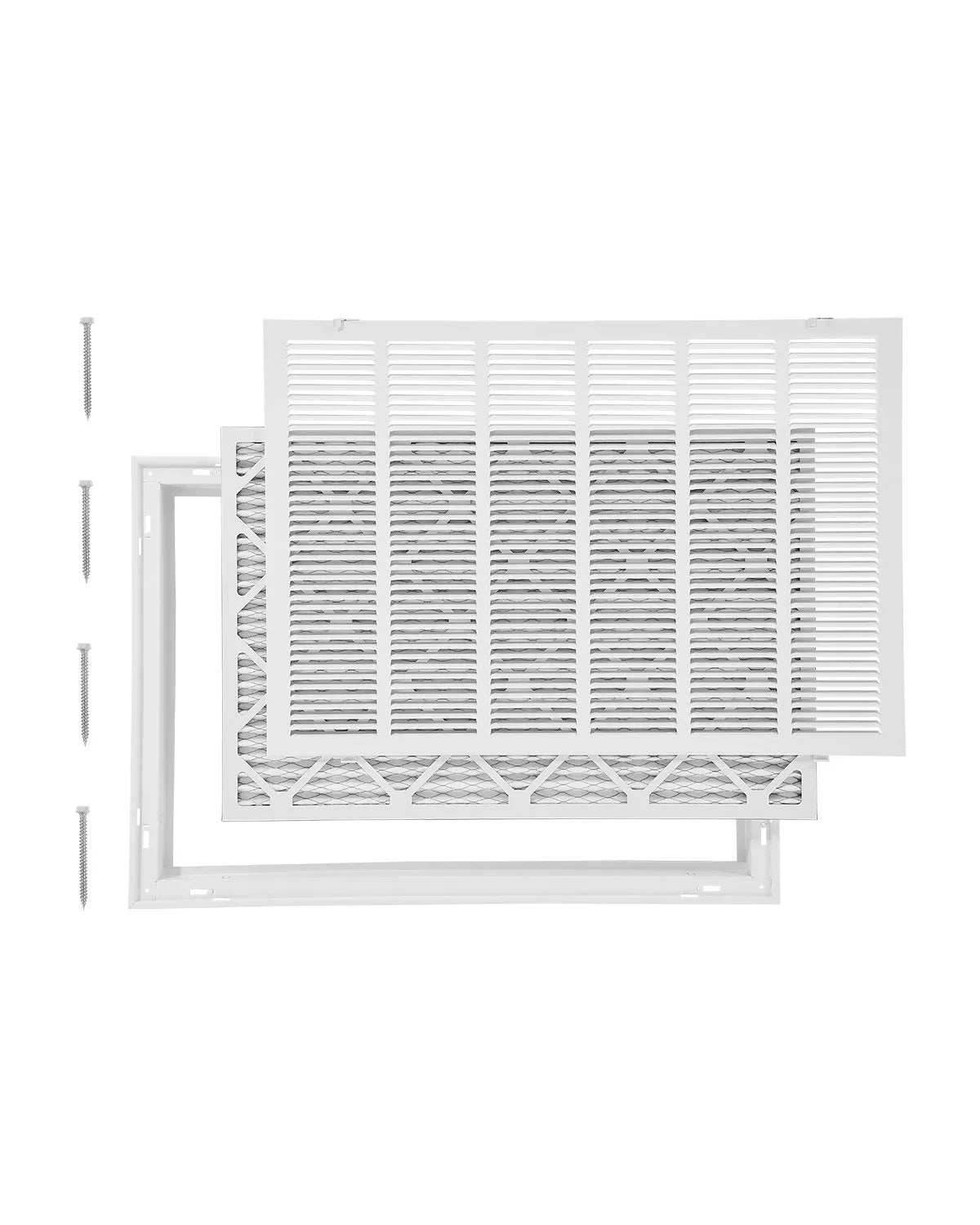 VEVOR Return Air Filter Grille Fits W30 x H20 Inch Duct Opening Size with Filter