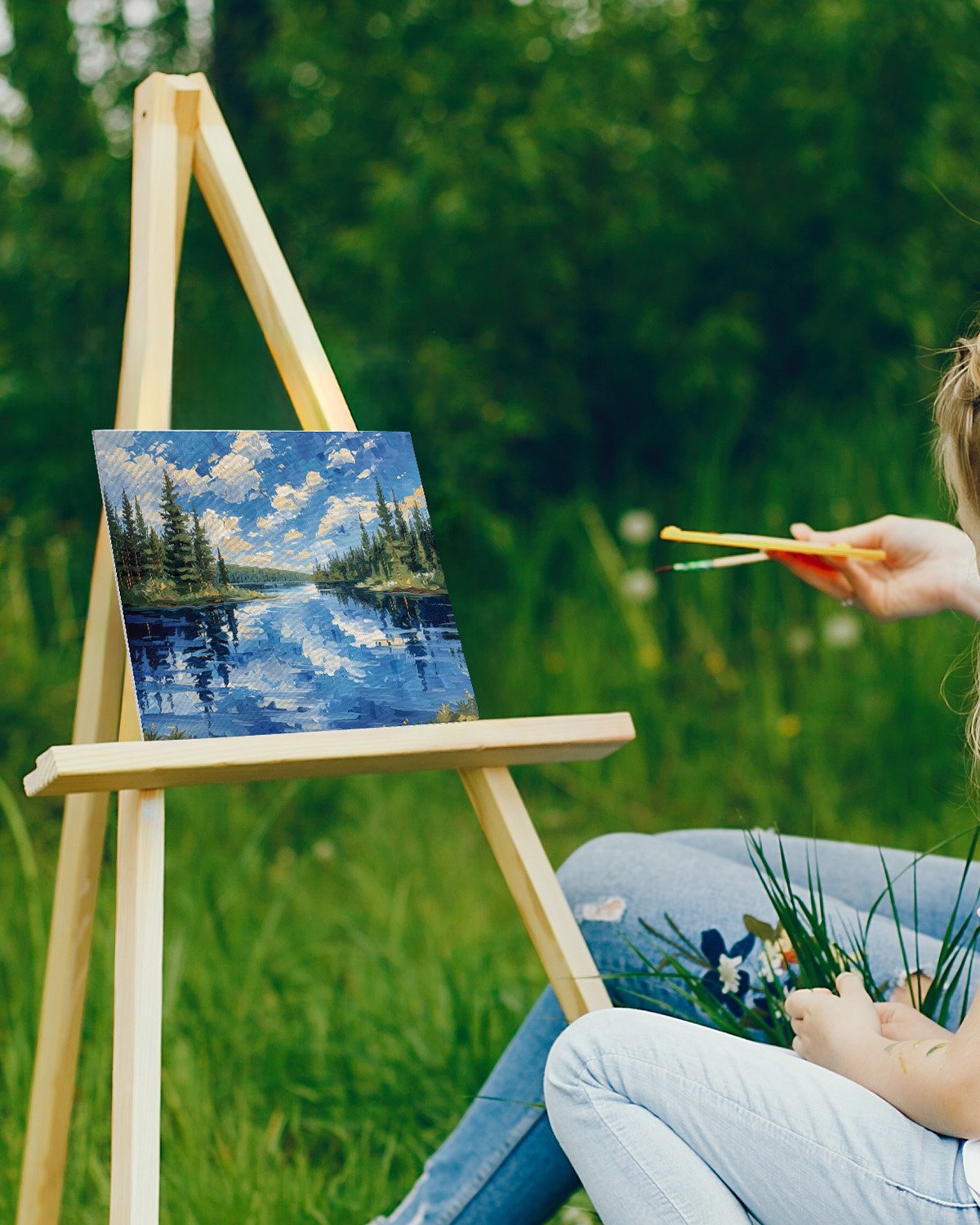 VEVOR Canvas Boards for Painting 48 Pack 11 x 14 Inch Blank Canvases for Painting