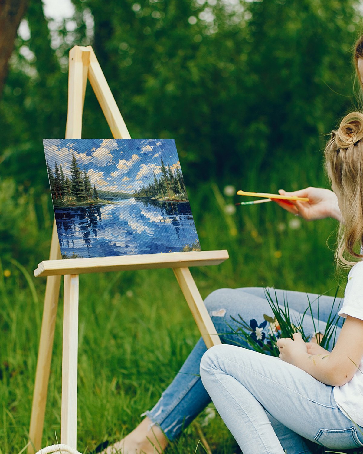 VEVOR Canvas Boards for Painting 24 Pack 12 x 16 Inch Blank Canvases for Painting