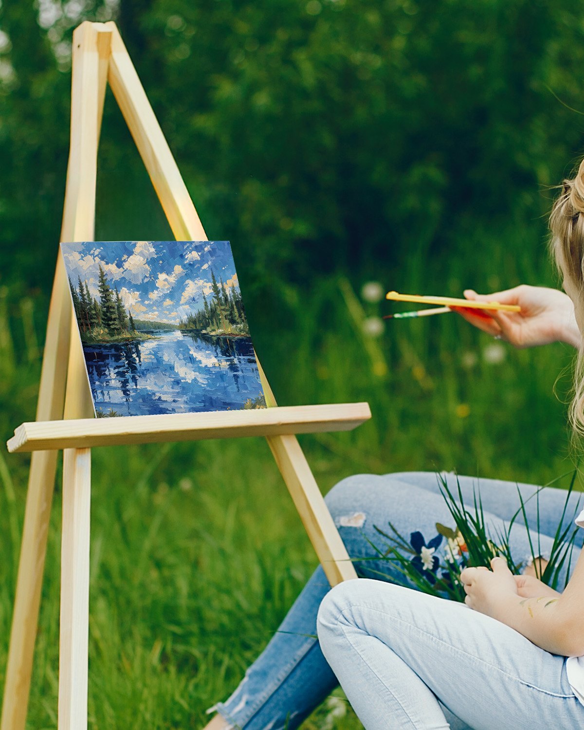 VEVOR Canvas Boards for Painting 32 Pack Multi-Size Blank Canvases for Painting