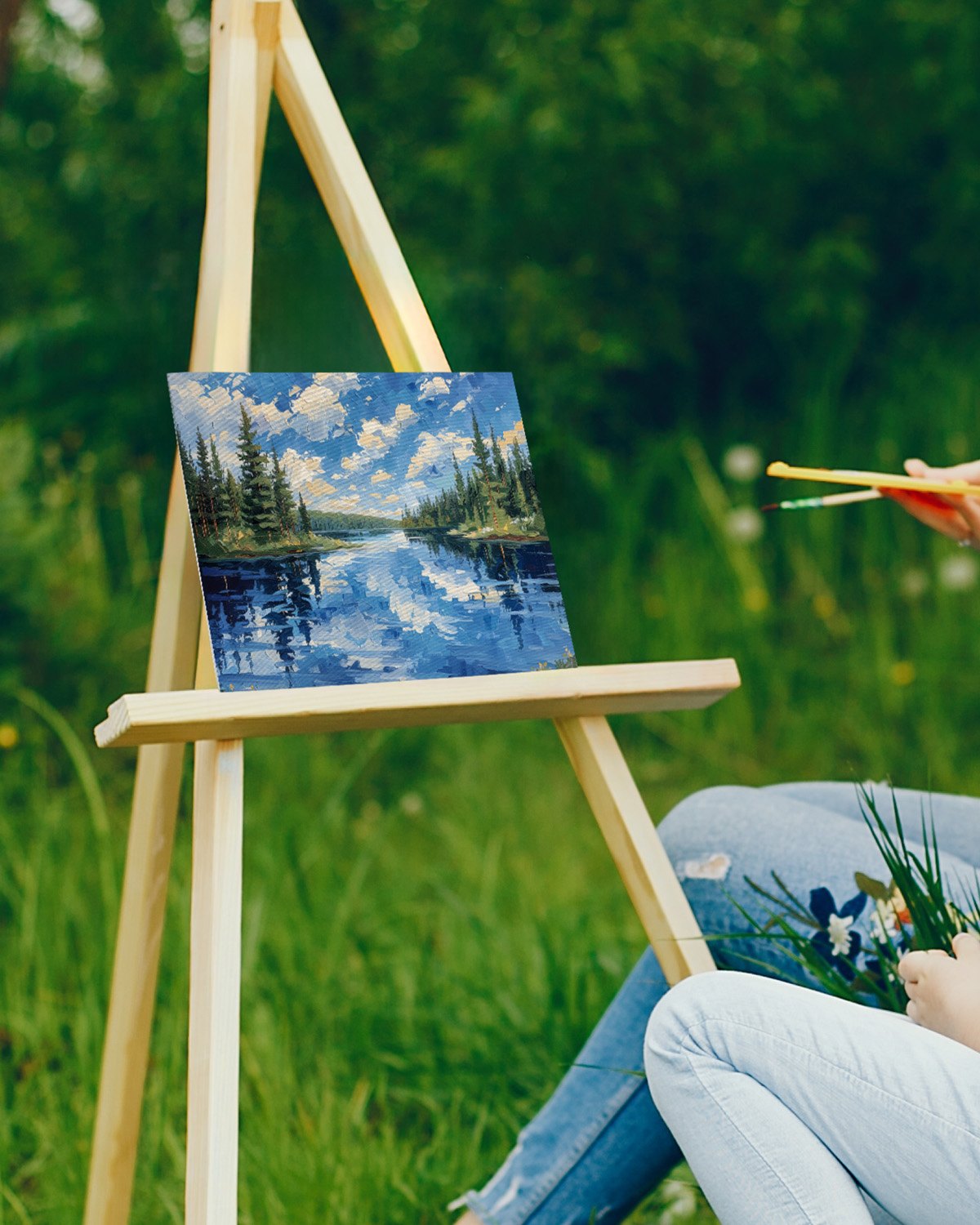 VEVOR Canvas Boards for Painting 24 Pack 9 x 12 Inch Blank Canvases for Painting