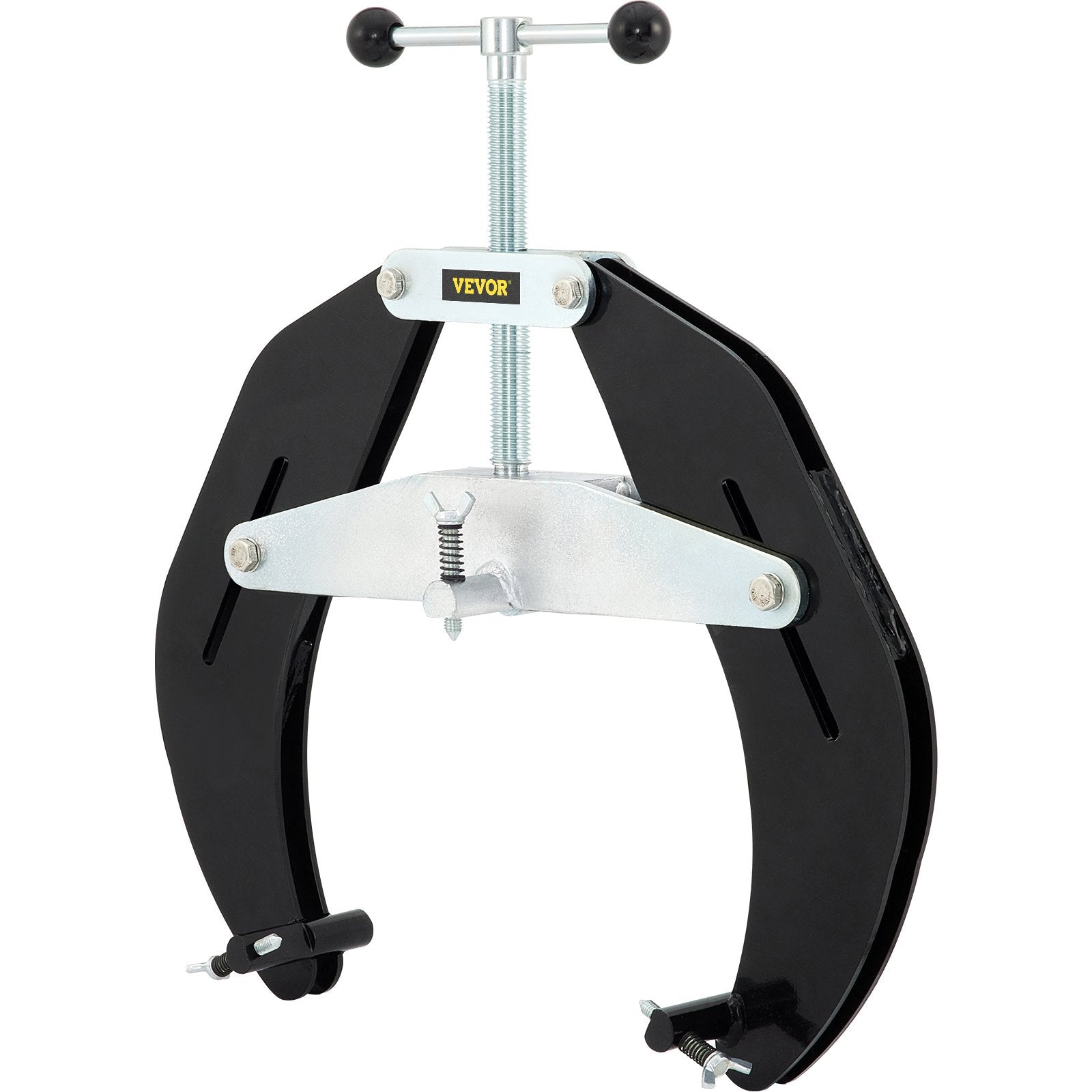 VEVOR Ultra Clamp, 5 to 12 In Diameter, High Strength Pipe Clamp with Quick Acting Screws, Steel Pipe Alignment Tool with Lightweight Design, Black