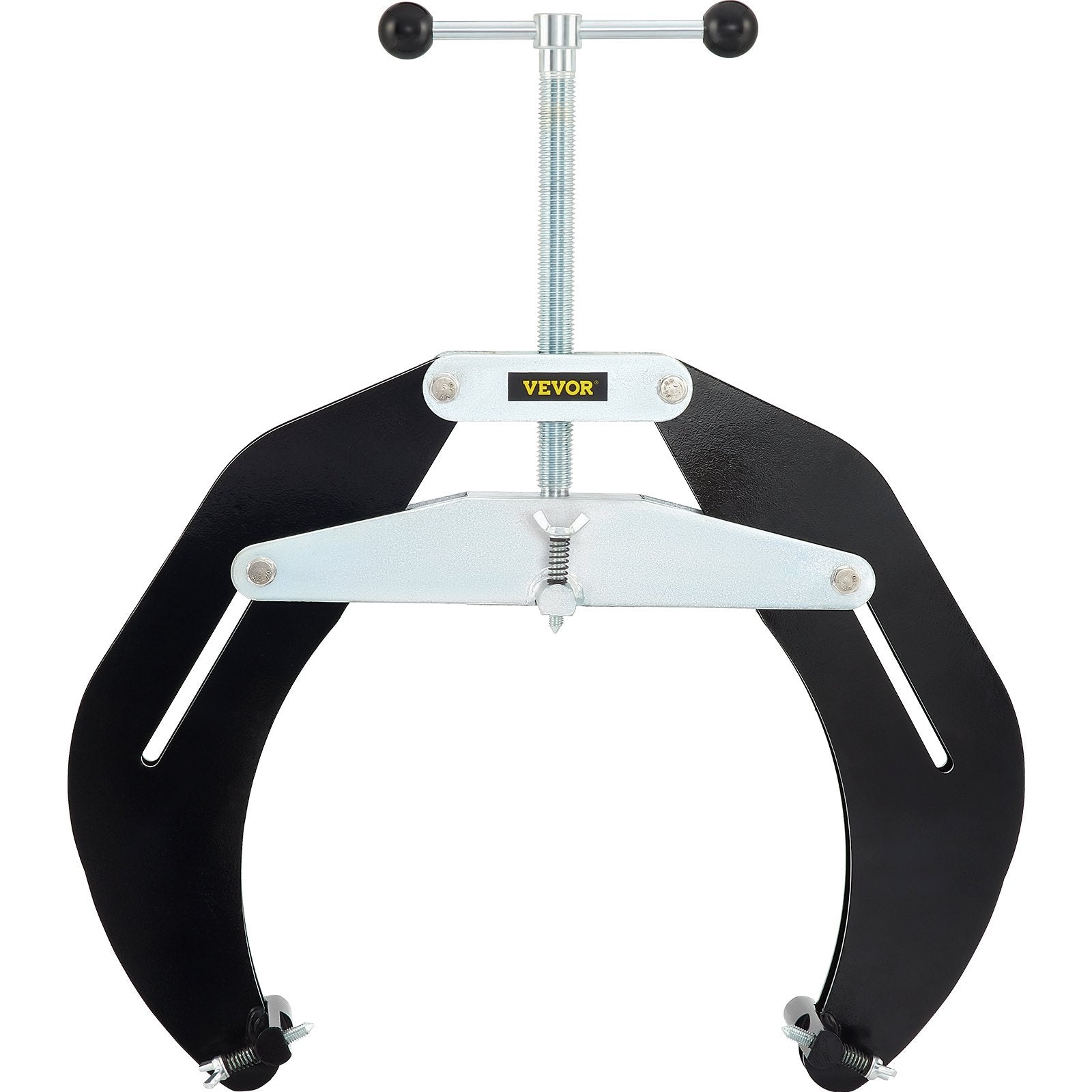 VEVOR Ultra Clamp, 5 to 12 In Diameter, High Strength Pipe Clamp with Quick Acting Screws, Steel Pipe Alignment Tool with Lightweight Design, Black