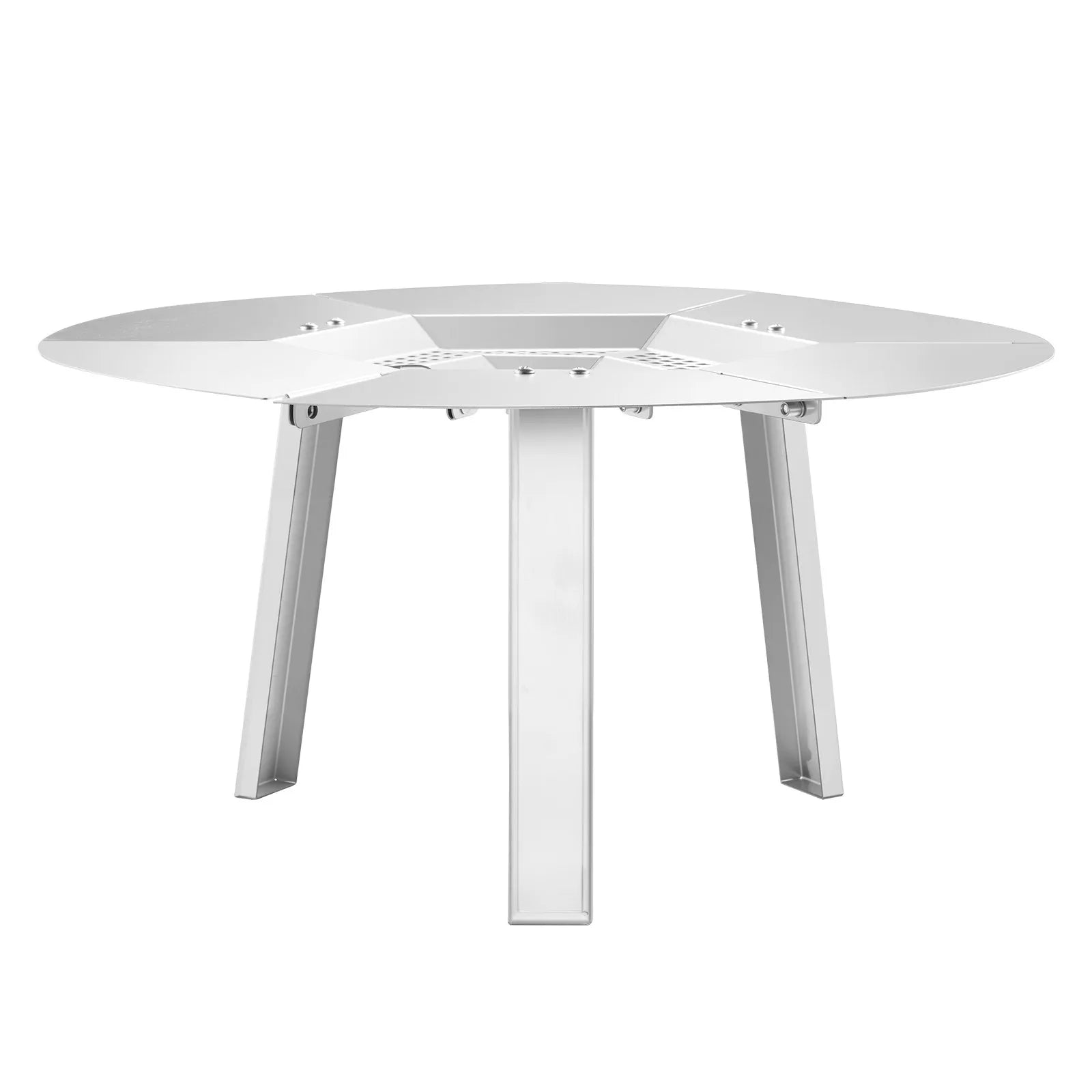 VEVOR Fire Pit Heat Deflector for Solo Stove Yukon 20 in Bonfire Stainless Steel