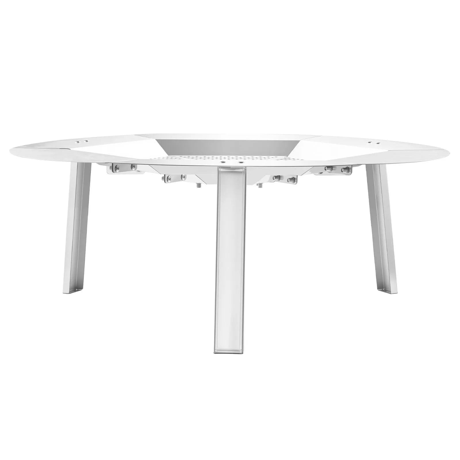 VEVOR Fire Pit Heat Deflector for Solo Stove Yukon 27 in Bonfire Stainless Steel