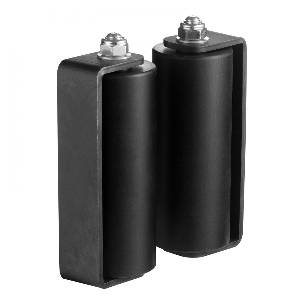 VEVOR Sliding Gate Kit 6” Rolling Hardware C-type Bracket for Connect Tracks